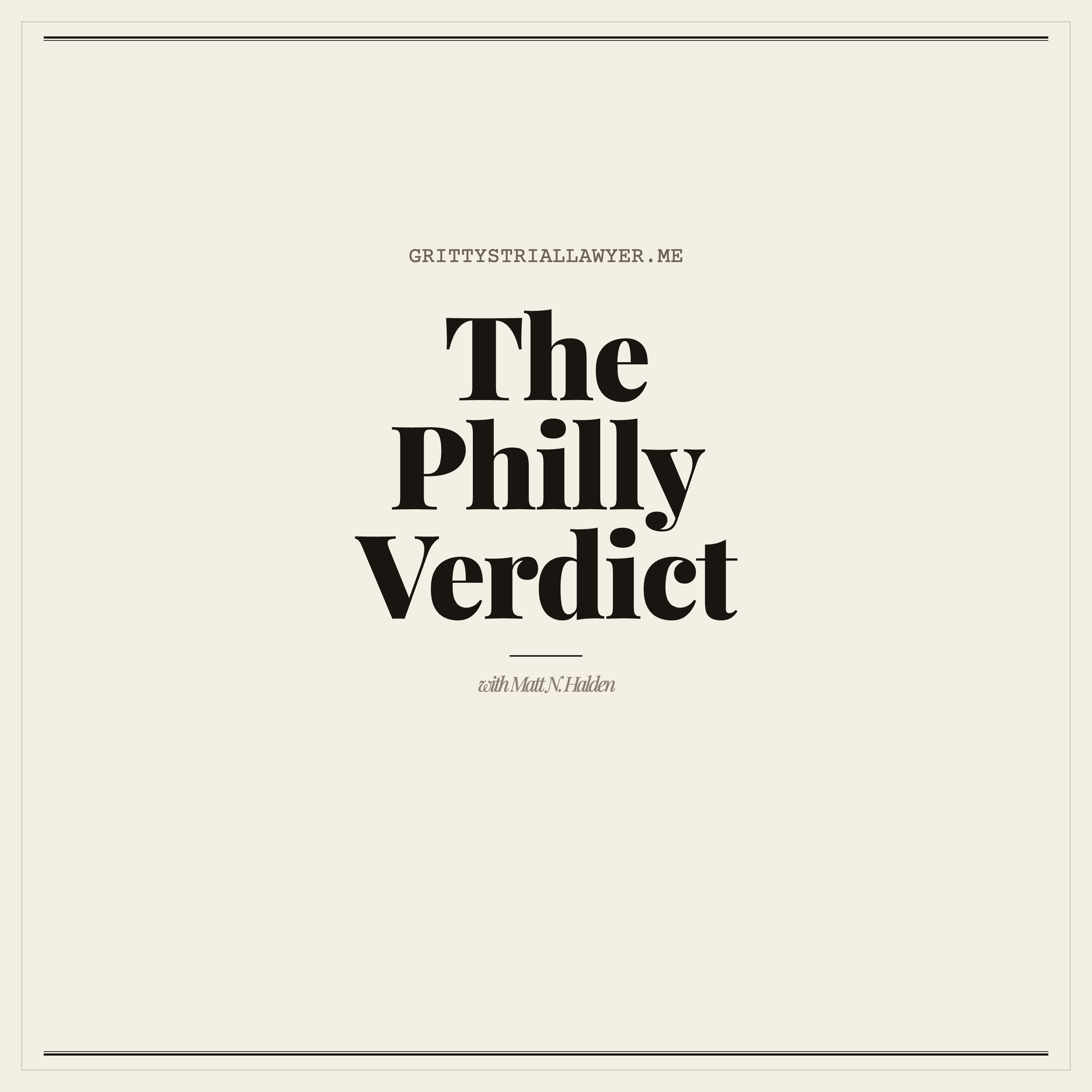 The Philly Verdict podcast artwork